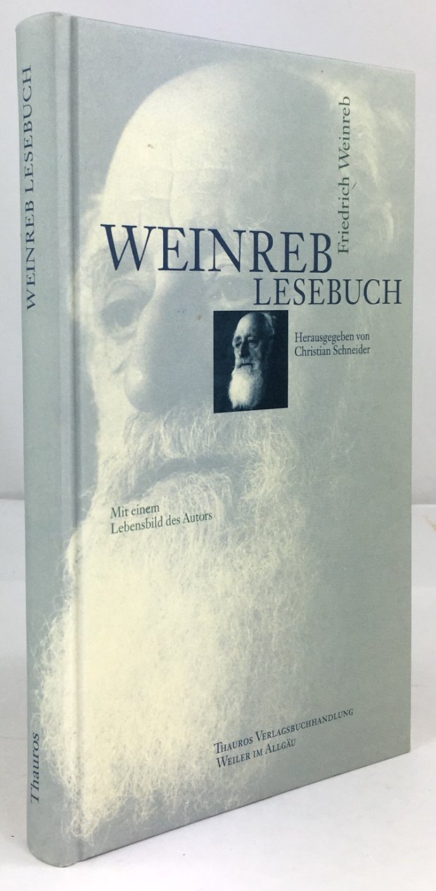 Abbildung von "Weinreb Lesebuch. Herausgegeben von Christian Schneider. Mit einem Lebensbild des Autors."