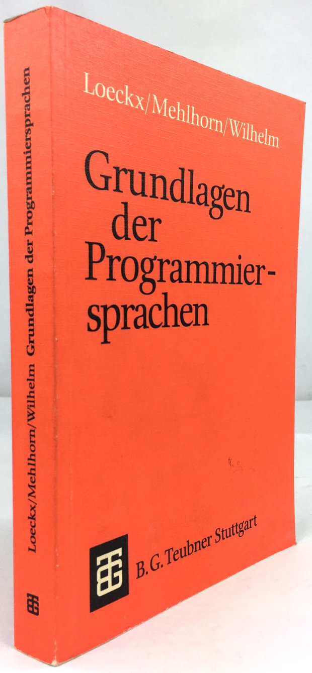 Abbildung von "Grundlagen der Programmiersprachen. Mit zahlreichen Abbildungen, Beispielen und Aufgaben."
