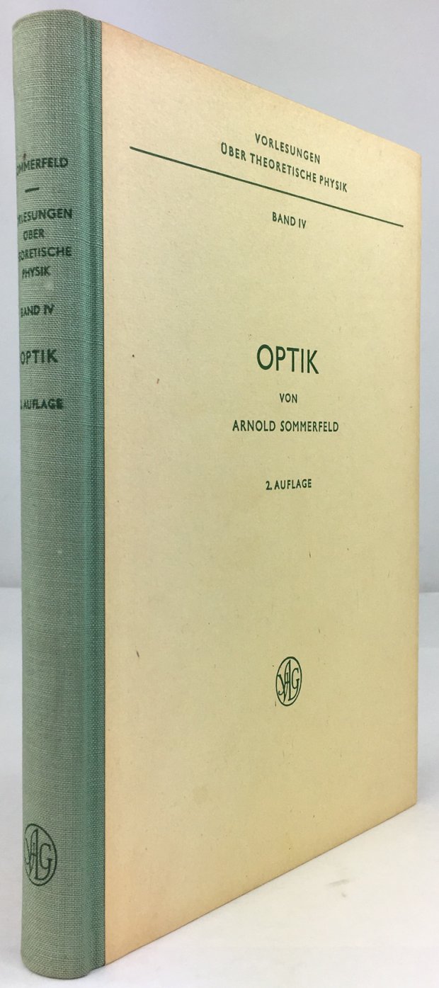 Abbildung von "Vorlesungen über theoretische Physik, Band IV : Optik. 2. Auflage..."