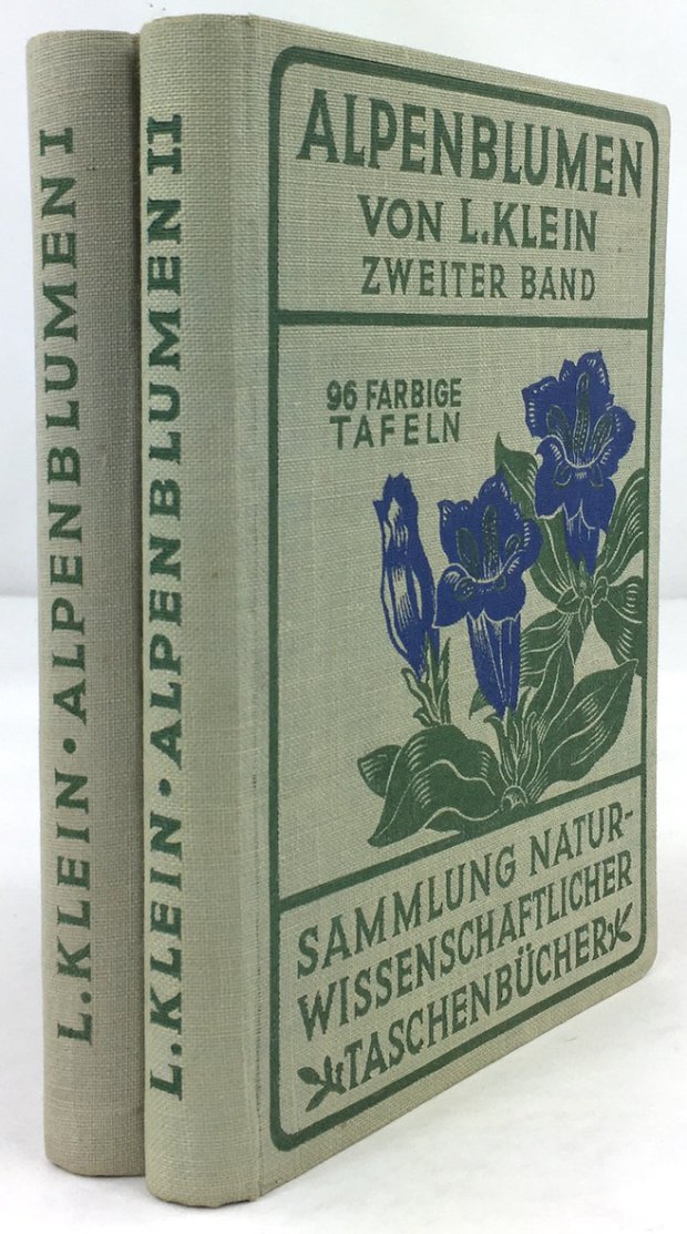 Abbildung von "Alpenblumen. (In zwei Bänden, komplett). Erster Band / Zweiter Band..."
