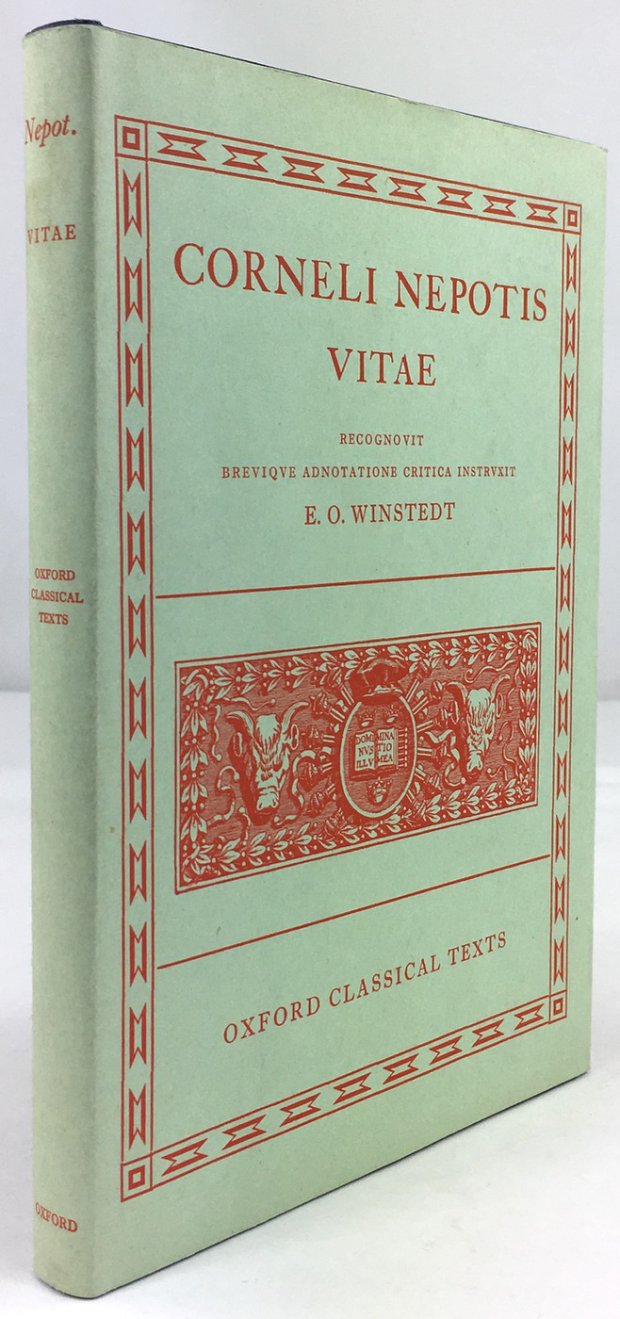 Abbildung von "Corneli Nepotis Vitae. Recognovit Brevique Annotatione Critica Instruxit E. O. Winstedt."