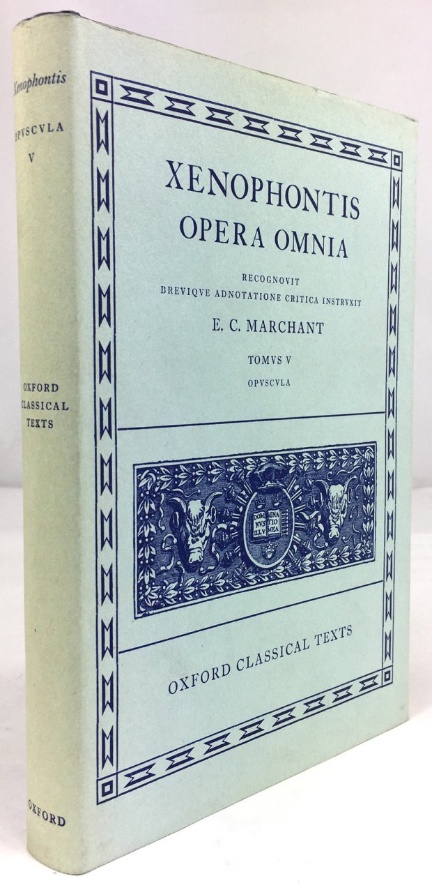 Abbildung von "Xenophontis. Opera Omnia. Recognovit Brevique Adnotatione Critica Intruxit E. C. Marchant..."