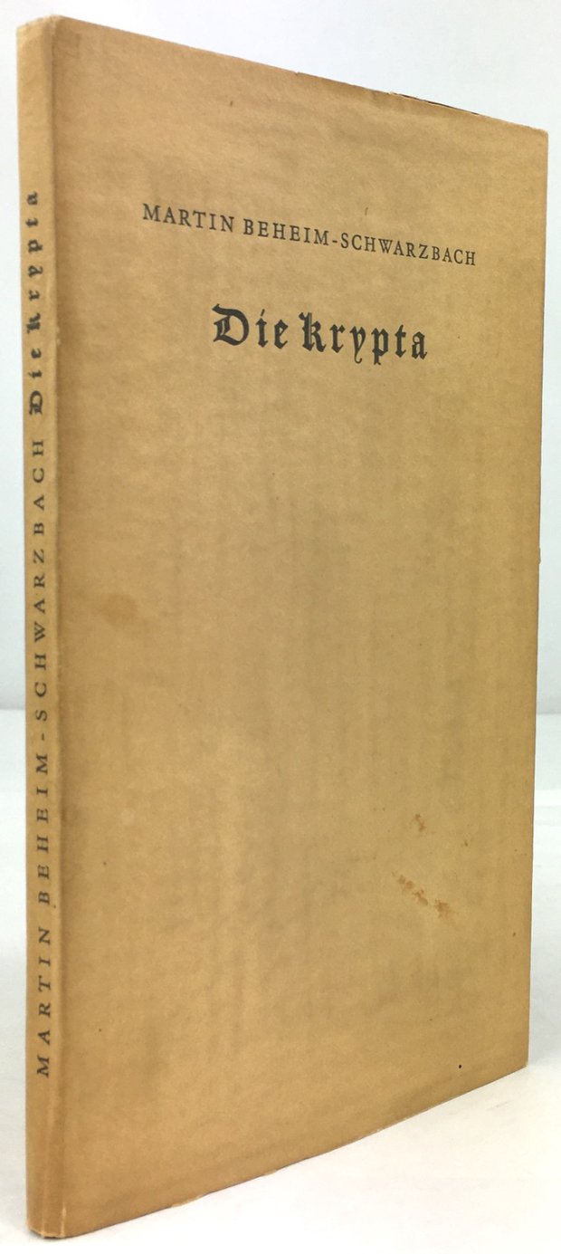 Abbildung von "Die Krypta. Gedichte."