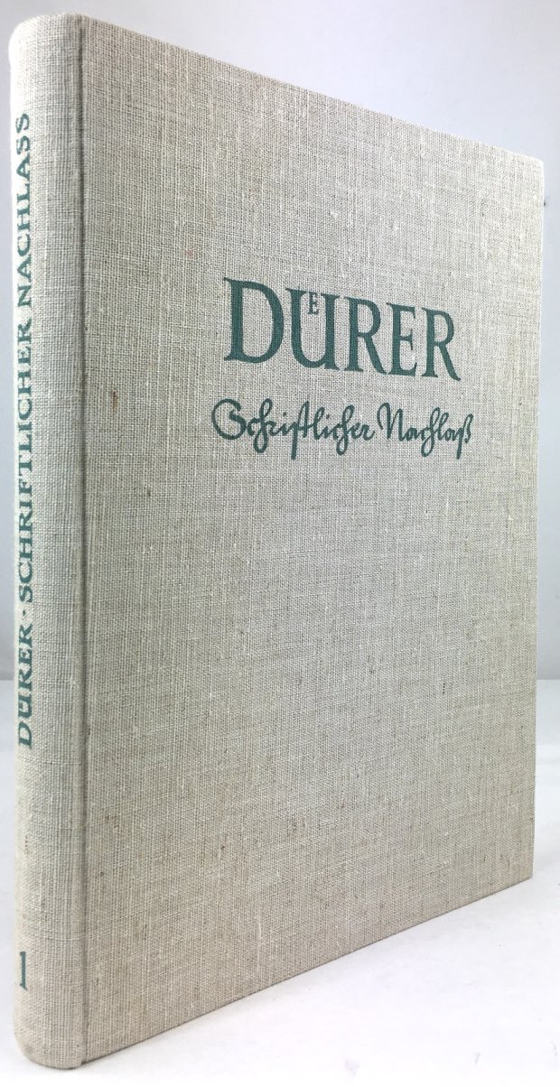 Abbildung von "Dürer - Schriftlicher Nachlass. Erster Band: Autobiographische Schriften / Briefwechsel /..."