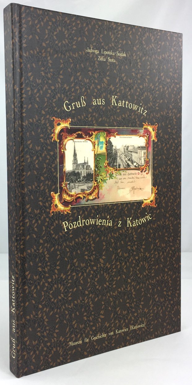 Abbildung von "" Gruß aus Kattowitz " Pozdrowienia z. Katowic. Postkartenalbum aus der Sammlung des Museums für Geschichte von Katowice (Kattowitz)."