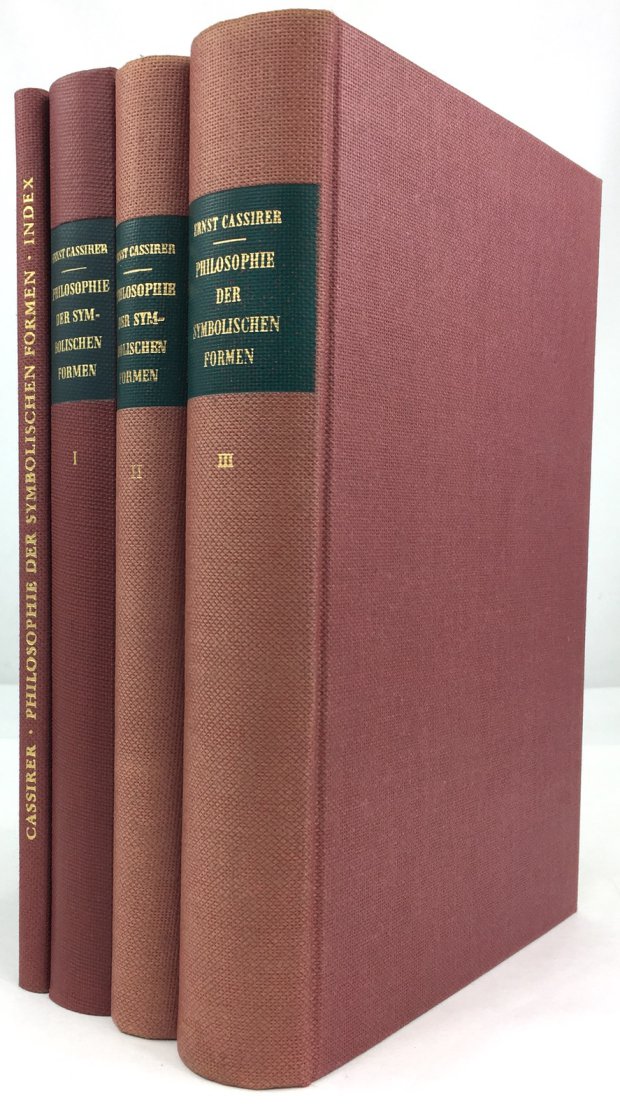 Abbildung von "Philosophie der symbolischen Formen. (4 Bände, komplett). Erster Teil: Die Sprache..."