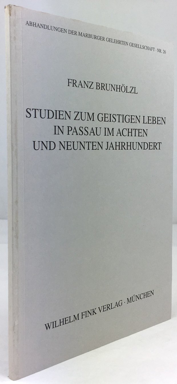 Abbildung von "Studien zum geistigen Leben in Passau im achten und neunten Jahrhundert."