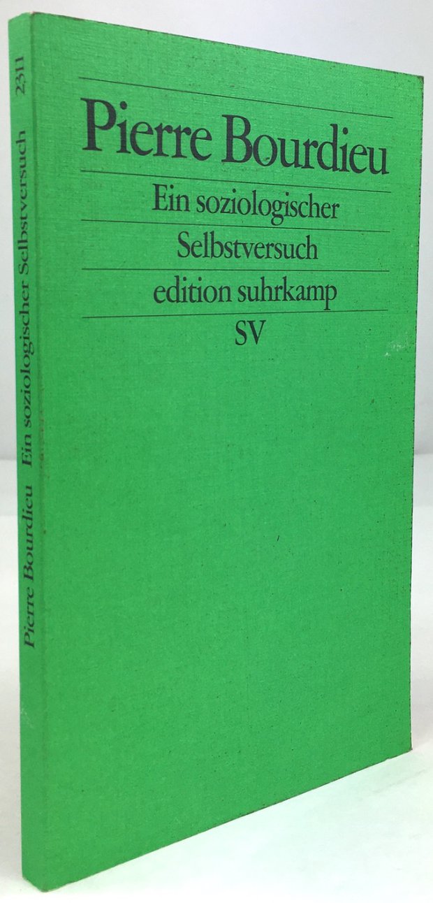 Abbildung von "Ein soziologischer Selbstversuch. Aus dem Französischen von Stephan Egger. Mit einem Nachwort von Franz Schultheis..."