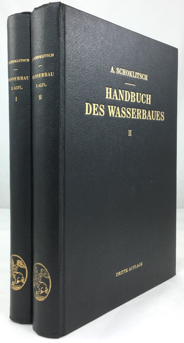 Abbildung von "Handbuch des Wasserbaues in zwei Bänden (komplett). Dritte unveränderte Auflage..."