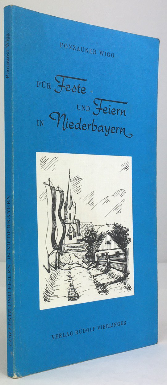 Abbildung von "Für Feste und Feiern in Niederbayern. Zeichnungen : Walter Tackovic. 4. Auflage."