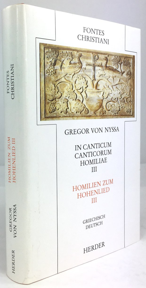 Abbildung von "In canticum canticorum homiliae. / Homilien zum Hohenlied. Griechisch - Deutsch..."