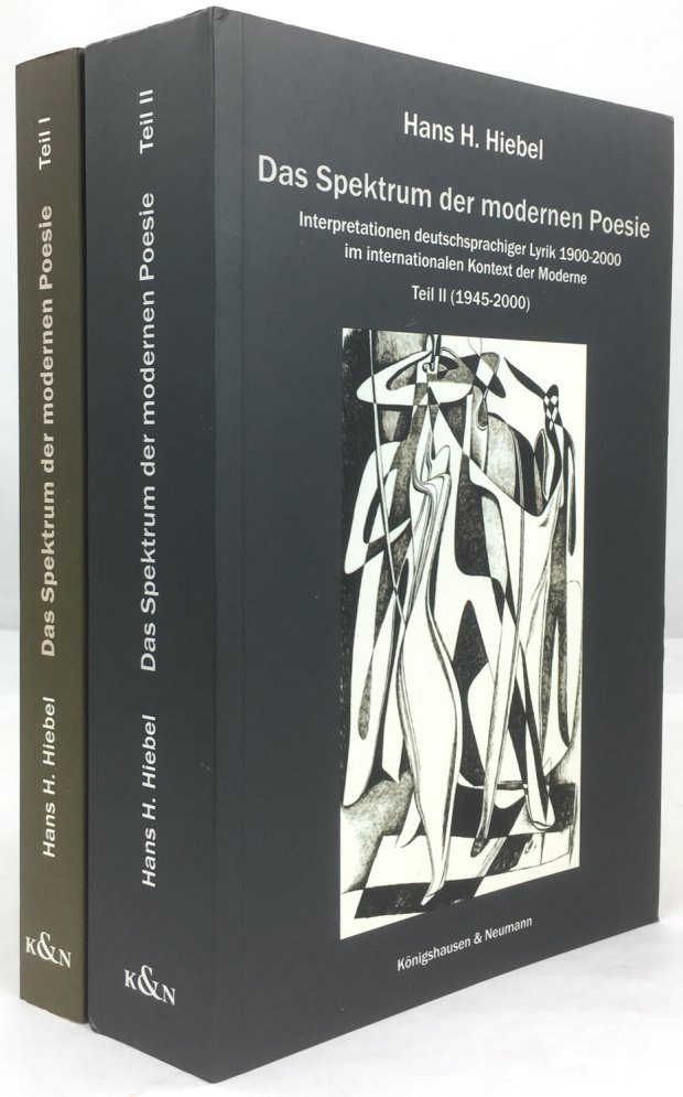 Abbildung von "Das Spektrum der modernen Poesie. Interpretationen deutschsprachiger Lyrik 1900 - 2000 im internationalen Kontext der Moderne..."