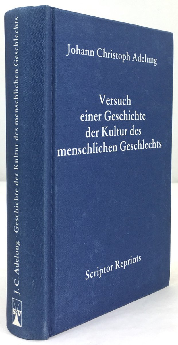 Abbildung von "Versuch einer Geschichte der Kultur des menschlichen Geschlechts. 2. Auflage..."