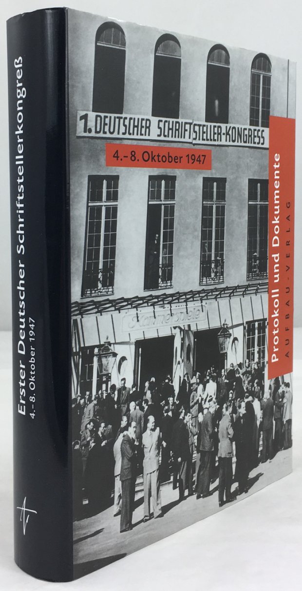 Abbildung von "Erster Deutscher Schriftstellerkongreß 4. - 8. Oktober 1947. Protokoll und Dokumente."
