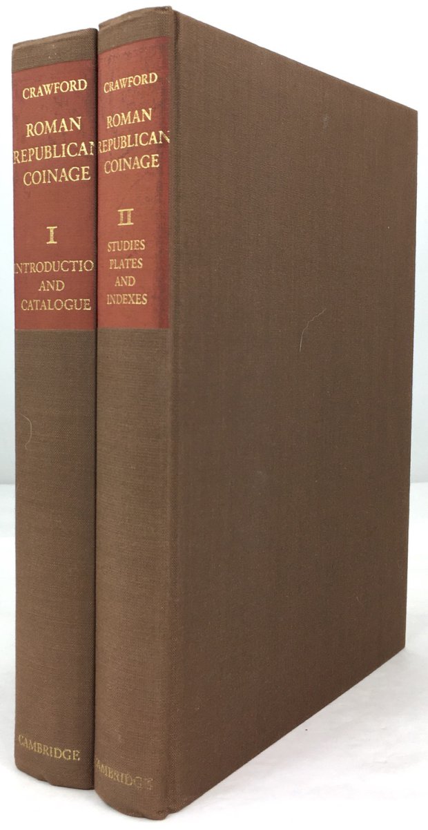 Abbildung von "Roman Republican Coinage (in 2 Bänden, komplett). I: Introduction and Catalogue..."