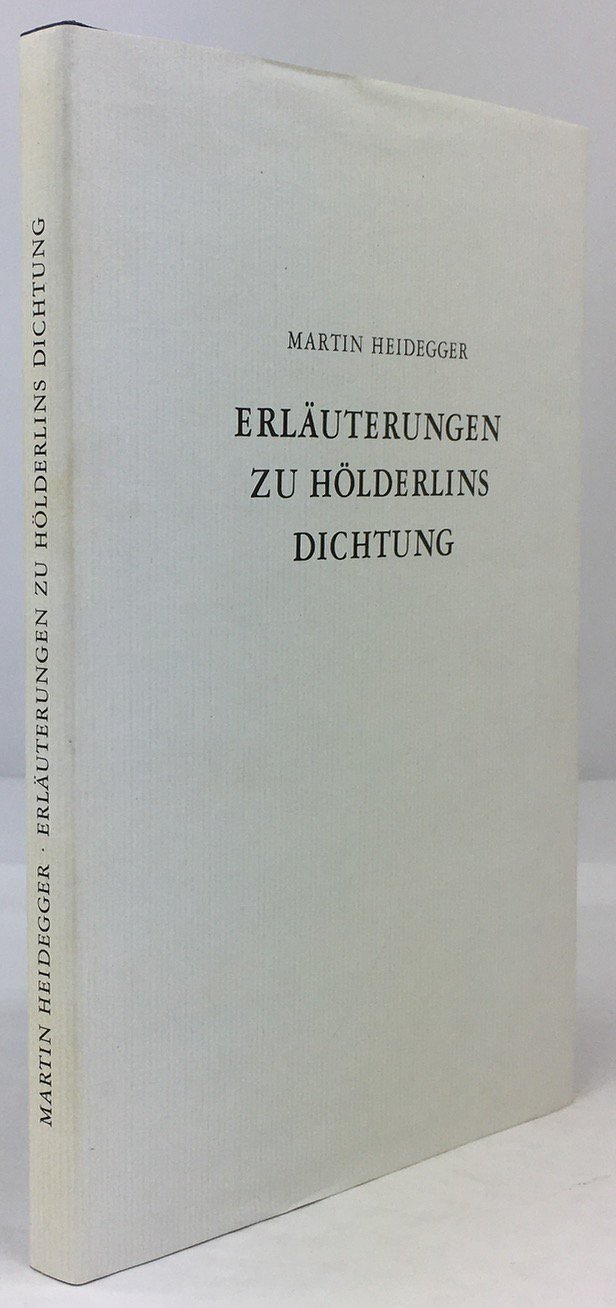 Abbildung von "Erläuterungen zu Hölderlins Dichtung. 3. Auflage."