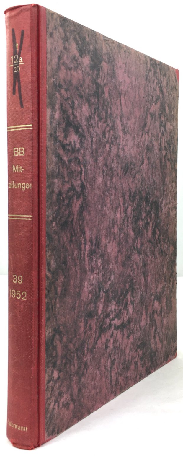 Abbildung von "Brown Boveri Mitteilungen, XXXIX. Jahrgang, Nr. 1 - 12 (komplett)."