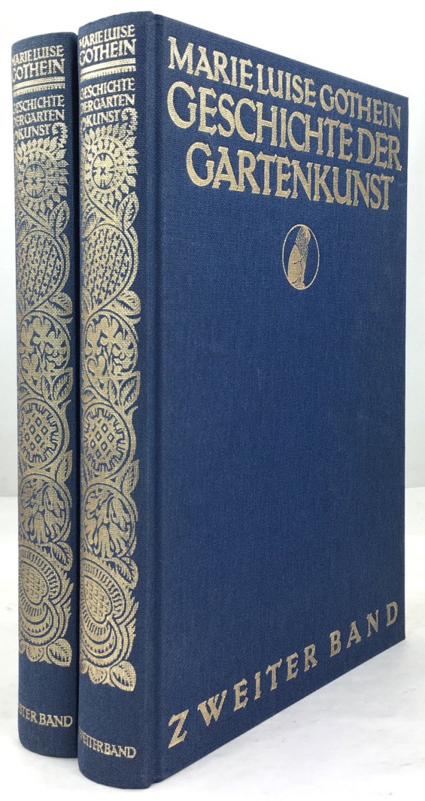 Abbildung von "Geschichte der Gartenkunst. Nachdruck der 2. Auflage, Jena 1926. 2 Bände cplt.  3. Auflage."