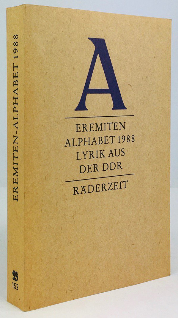 Abbildung von "Eremiten Alphabet 1988 - Lyrik aus der DDR. Räderzeit."