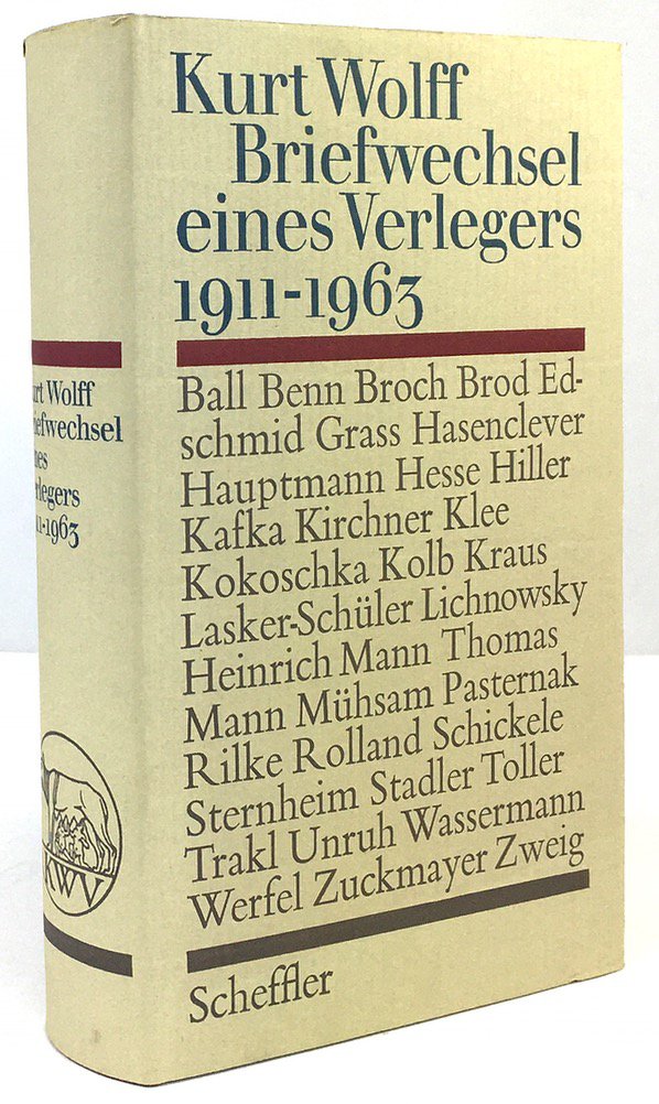 Abbildung von "Kurt Wolff. Briefwechsel eines Verlegers 1911 - 1963. Mit 32 Bildtafeln."