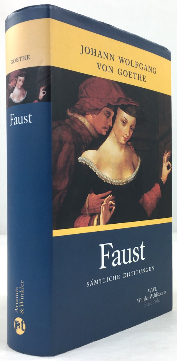 Abbildung von "Faust. Sämtliche Dichtungen. Mit einem Nachwort von Dieter Borchmeyer. Anmerkungen von Peter Huber und einer Zeittafel."