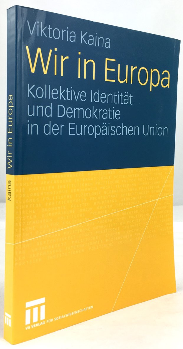 Abbildung von "Wir in Europa. Kollektive Identität und Demokratie in der Europäischen Union. 1. Auflage."