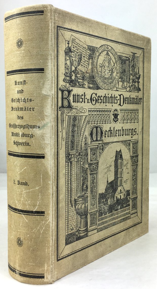 Abbildung von "Die Kunst- und Geschichts-Denkmäler des Grossherzogthums Mecklenburg-Schwerin. II. Band: Die Amtsgerichtsbezirke Wismar,..."