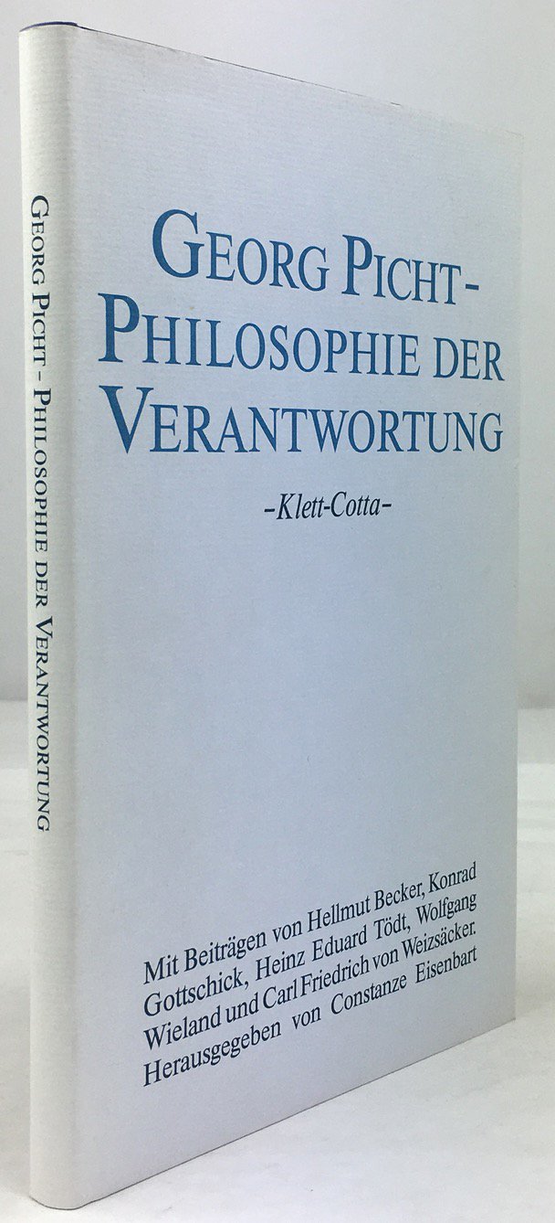 Abbildung von "Georg Picht - Philosophie der Verantwortung. Mit Beiträgen von Hellmut Becker,..."