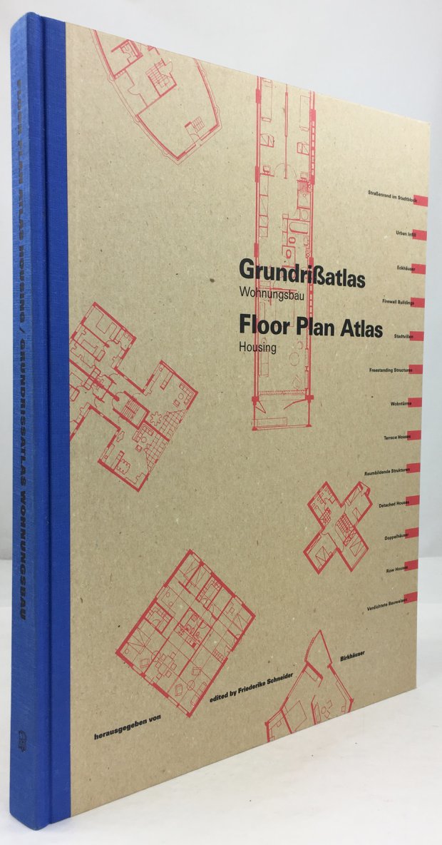 Abbildung von "Grundrißatlas Wohnungsbau / Floor Plan Atlas Housing. Auf der Grundlage von Vorarbeiten von Professor Walter Meyer-Bohe..."