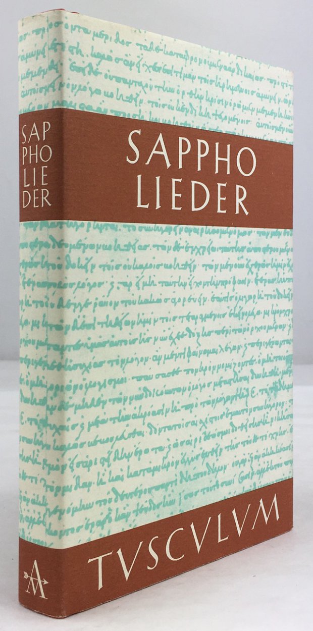 Abbildung von "Lieder. Griechisch und deutsch herausgegeben von Max Treu. 8.Auflage."