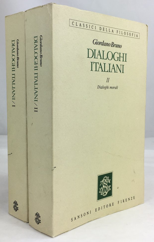Abbildung von "Dialoghi Italiani. Novamente ristampati con note da Giovani Gentile. Terza edizione a cura di Giovanni Aquilecchia..."