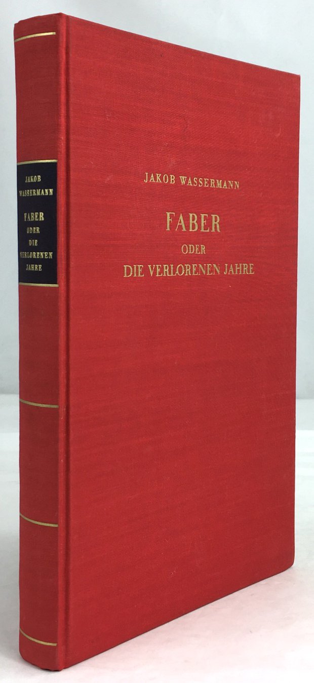 Abbildung von "Faber oder Die verlorenen Jahre. Roman. 1. bis 3. Tausend."