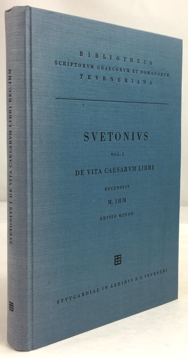 Abbildung von "C. Suetoni Tranquilli Opera. Vol. I. De vita Caesarum. Libri VIII..."