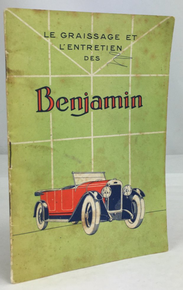 Abbildung von "Graissage & Entretien des Automobiles Benjamin. 3° edition, revue et augmentee."