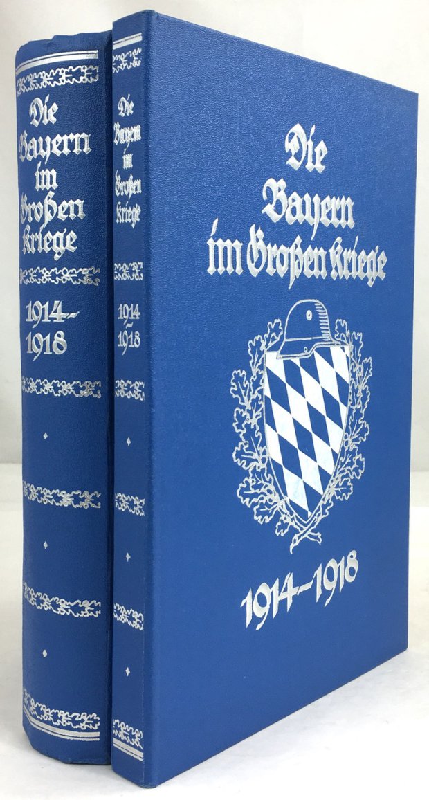 Abbildung von "Die Bayern im Großen Kriege 1914 - 1918. Auf Grund der amtlichen Kriegsakten dargestellt..."