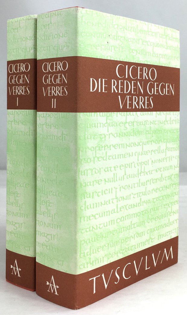 Abbildung von "Die Reden gegen Verres. In C. Verrem. Lateinisch - deutsch..."
