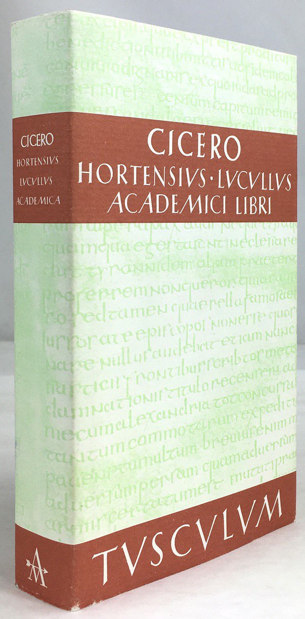 Abbildung von "Hortensius / Lucullus / Academici libri. Lateinisch - deutsch. Jerausgegeben,..."