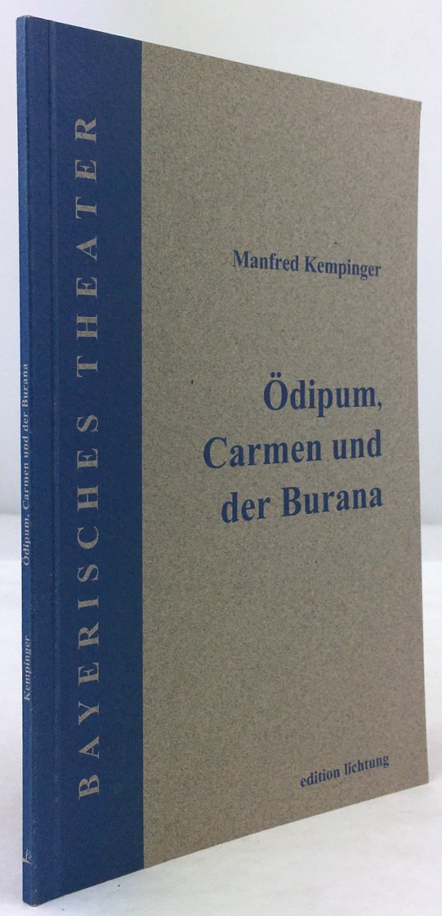 Abbildung von "Ödipum, Carmen und der Burana. Eine Karabeske. 1. Auflage."