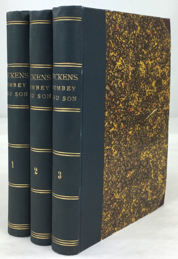 Abbildung von "Dealings with the firm of Dombey and son. Wholesale, Retail, and for Exportation. In Three Volumes."