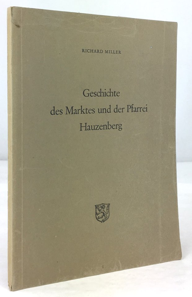 Abbildung von "Geschichte des Marktes und der Pfarrei Hauzenberg."