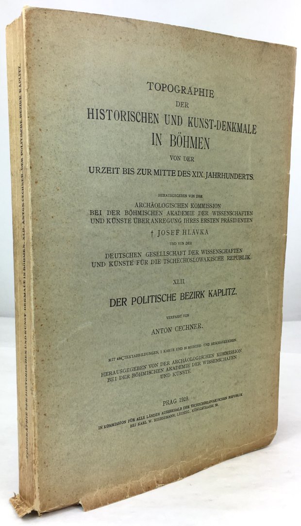 Abbildung von "Topographie der Historischen und Kunst-Denkmale. Der politische Bezirk Kaplitz. Mit 484 Textabbildungen,..."