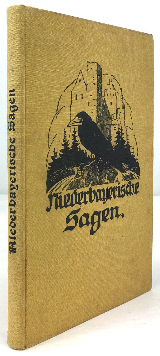 Abbildung von "Niederbayerische Sagen. Gesammelt und wiedererzählt von M. Waltinger. Bildschmuck von K. Katzenberger,..."