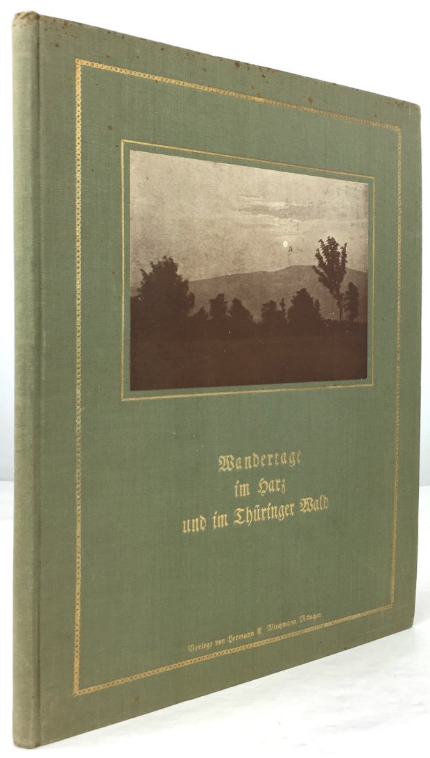Abbildung von "Wandertage im Harz und Thüringer Wald. Stimmungsbilder."