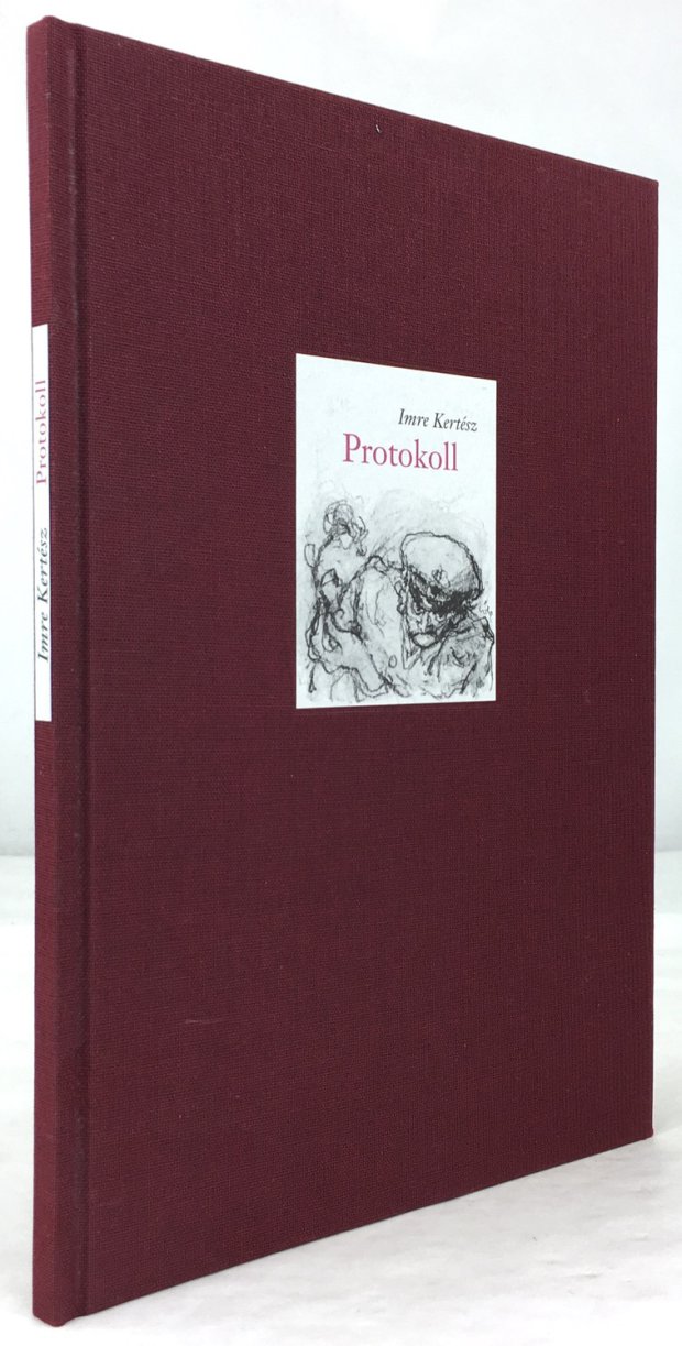 Abbildung von "Protokoll. Erzählung. Aus dem Ungarischen übersetzt von Kristin Schwamm. Illustrationen Kurt Löb."