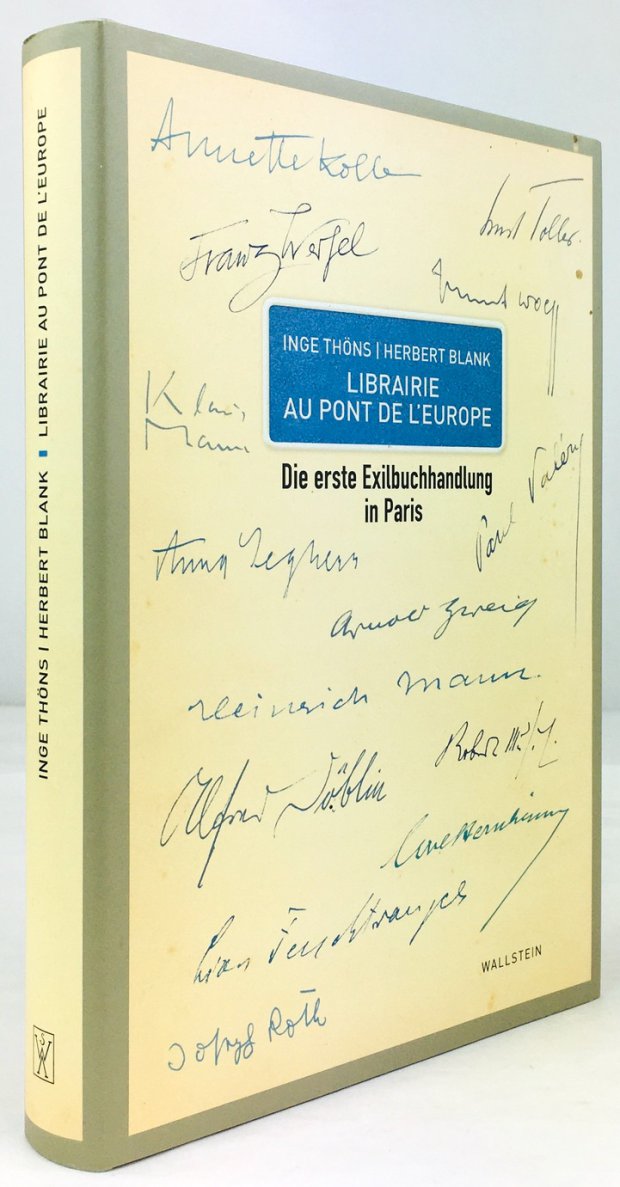 Abbildung von "Librairie au Pont de l'Europe. Die erste Exilbuchhandlung in Paris."