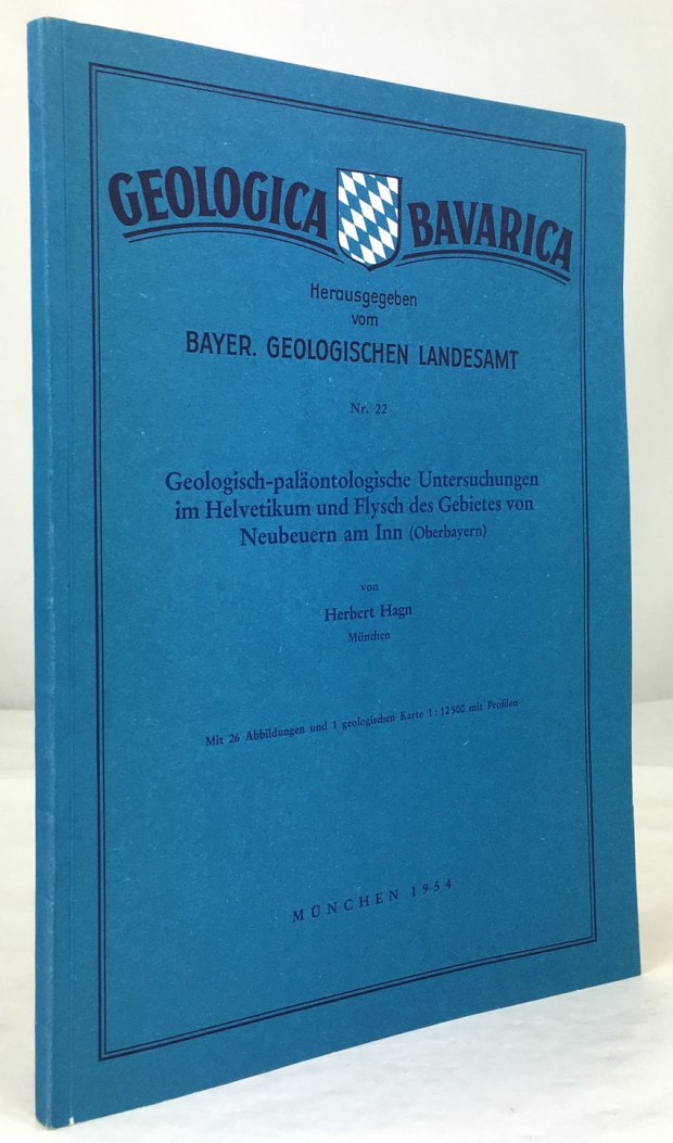 Abbildung von "Geologisch-paläontologische Untersuchungen im Helvetikum und Flysch des Gebietes von Neubeuern am Inn (Oberbayern)..."