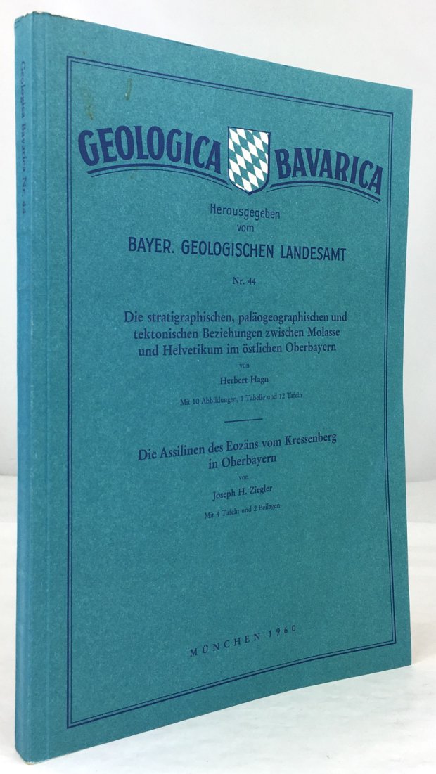 Abbildung von "Die stratigraphischen, paläogeographischen und tektonischen Beziehungen zwischen Molasse und Helvetikum im östlichen Oberbayern..."