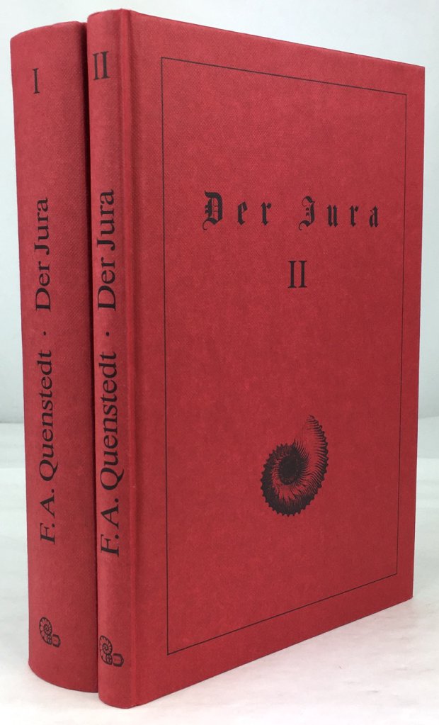 Abbildung von "Der Jura. (In 2 Bänden, komplett). Mit 3 Übersichtstafeln. 42 Holzschnitten und einem Atlas von 100 Tab..."