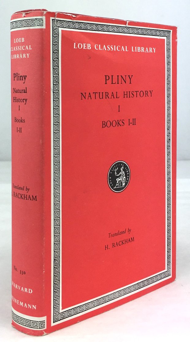 Abbildung von "Pliny. Natural history in ten volumes. (Vol I, apart). Praefatio,..."