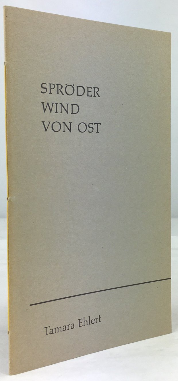 Abbildung von "Spröder Wind von Ost. Gedichte."